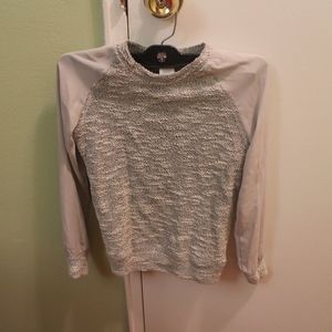 AQUA KIDS CLOTHING TOP SIZE S GRAY